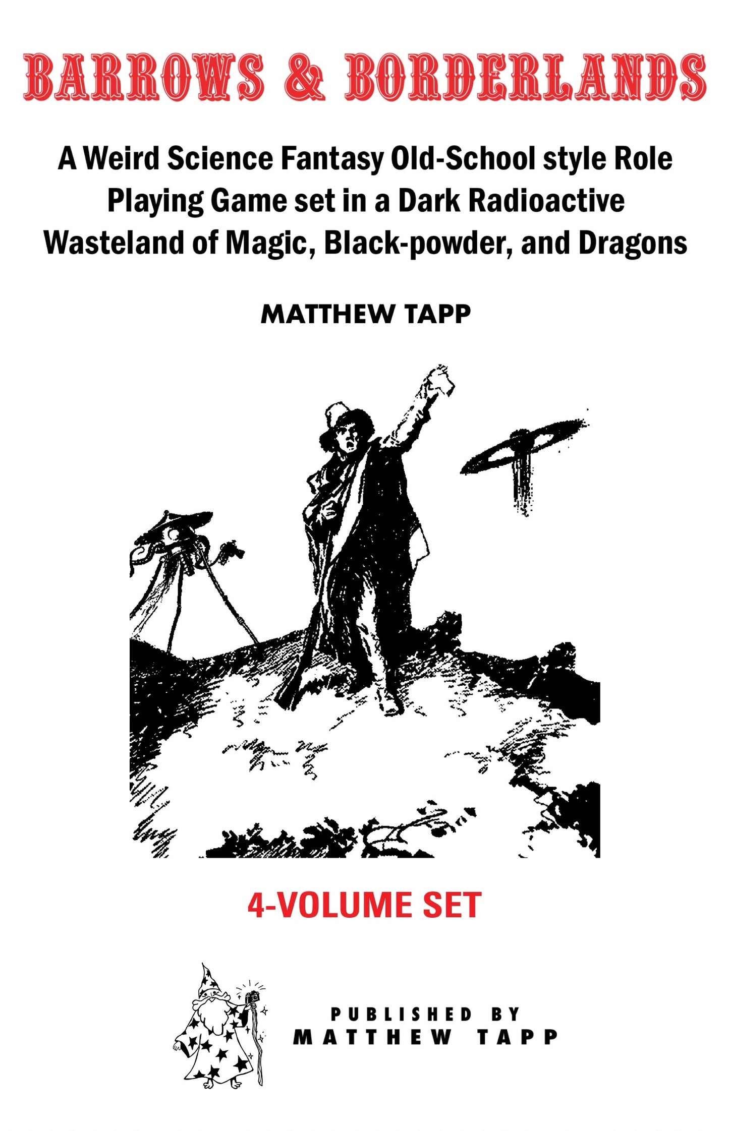 Barrows & Borderlands - 4 Volume Set - Physical + Digital Booklets