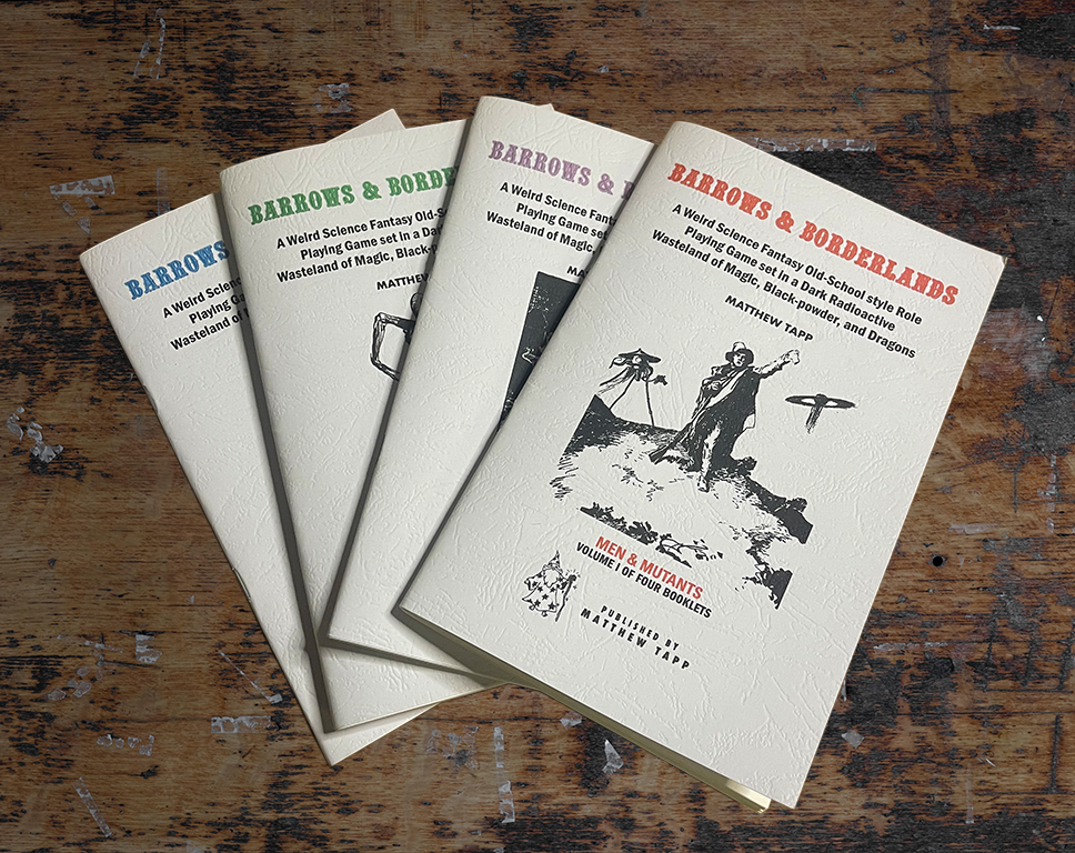 Barrows & Borderlands - 4 Volume Set - Physical + Digital Booklets