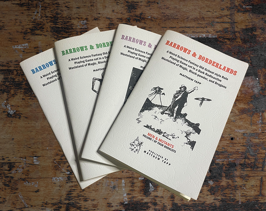 Barrows & Borderlands - 4 Volume Set - Physical + Digital Booklets